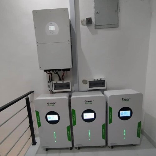 Solar system installation for Ecobank